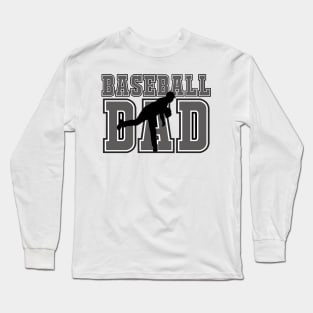 Baseball Dad - Baseball Pitcher Long Sleeve T-Shirt